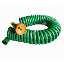 Garden Water Spray Nozzle EVA Coil Hose